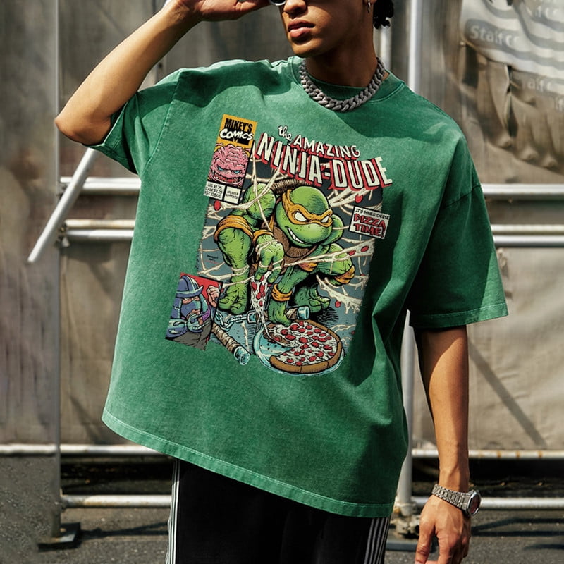 spring rugger shirt(unisex)/green | KNUTH MARF