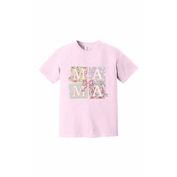 CustomTrendyShirt Personalized Comfort Colors Mom Shirt, Mother’s Day Gift