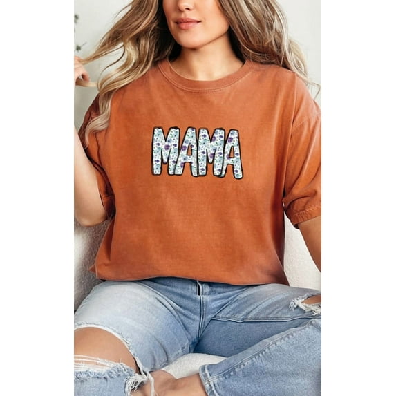 CustomTrendyShirt Personalized Comfort Colors Mom Shirt, Mother’s Day Gift