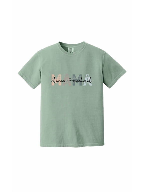CustomTrendyShirt Personalized Premium Mom Shirt, Mother’s Day Gift
