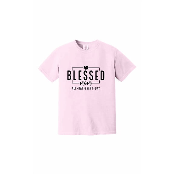 CustomTrendyShirt Personalized Comfort Colors Mom Shirt, Mother’s Day Gift