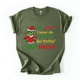thumbnail image 1 of CustomTrendyShirts Funny Christmas Attitude Shirt Holiday Graphic Tee, 1 of 9