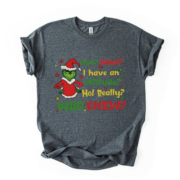 CustomTrendyShirts Funny Christmas Attitude Shirt Holiday Graphic Tee