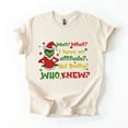 thumbnail image 1 of CustomTrendyShirts Funny Christmas Attitude Shirt Holiday Graphic Tee, 1 of 9