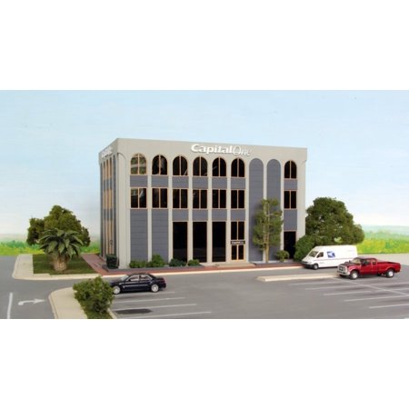 Customcuts by Summit Capital One Bank Building Kit, HO Scale