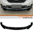 Customed For HONDA CRV CRV 20172019 Gloss Black Bumper Lip Body Kit