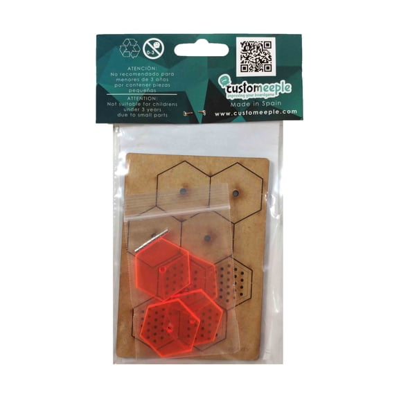 Customeeple 30mm Nomad Bases - Red New