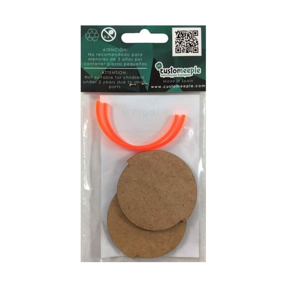 Customeeple 55mm Integrated Arc of Fire Base - Fluor Orange New