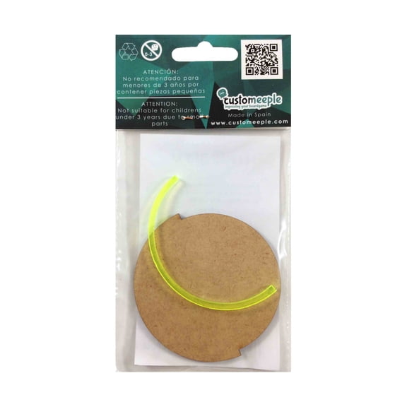 Customeeple 70mm Integrated Arc of Fire Base - Fluor Green New