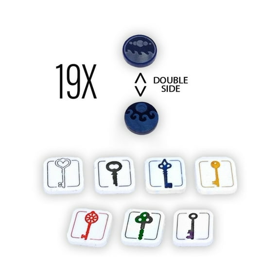 Customeeple Arcane Adventures Innsmouth Token Set New