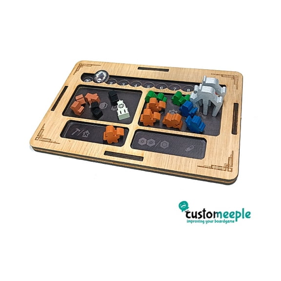 Customeeple Frostpunk Supply Board Overlay (Oiled Pre-Glued) New