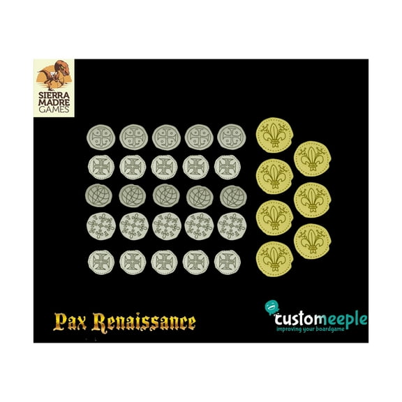 Customeeple Pax Renaissance Deluxe Coins - West New