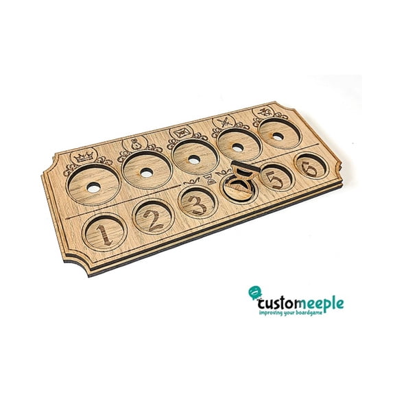 Customeeple Politics Board - Basic Board (Oak Veneer) New