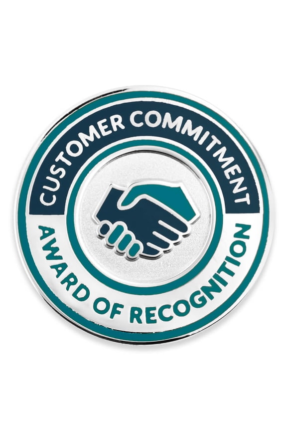 Customer Commitment Recognition Lapel Pin