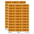 thumbnail image 1 of Customer Copy Invoice Receipt Sticker Set - Orange - Matte Finish - 1.75" Medium, 1 of 7