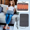 thumbnail image 1 of Customer Favorite,USB Three Speed Thermostat Leather Heating Pad,Vsgery,black, 1 of 6