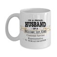 thumbnail image 1 of Customer Service Representative Mug, Husband Coffee Mug,Birthday Gift,Anniversary Gift, 1 of 1