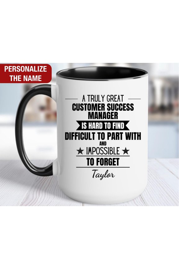 Customer Success Manager Personalized Gift Customer Success Manager Thank You Mug Customer