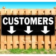 thumbnail image 1 of Customers 13 oz Vinyl Banner With Metal Grommets, 1 of 4