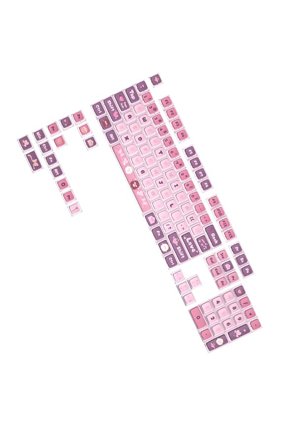 Customizable 120Keycaps for MX Switches 98/100/104 Mechanical Keyboards Key Caps
