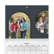 FUJI Customizable 8x11 Photo Calendar, 12 Month