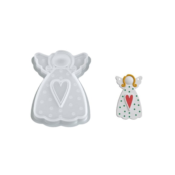 Customizable Angel Wing Girl Silicone Mold Handmade Jewelry Silicone Molds For Resin Pendants And Craft Gift Creations