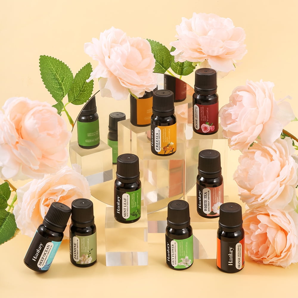 Customizable Aromatherapy Kit with Water-Soluble Oils & Diffusers for ...