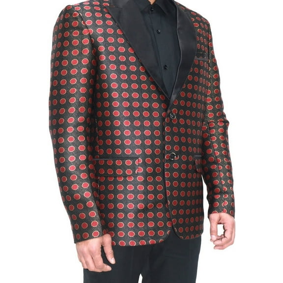 Customizable Art Silk Jacquard Tuxedo Jacket with Tuxedo Lapels and Personalized Embroidery - Perfect for Formal, Party, and Special Occasions