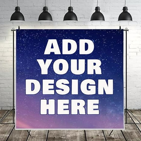 Customizable Birthday Banner Backdrop – Personalized Photo & Text Cloth for Party Decor, Photography Backgrounds & Event Settings.60*40in/150*90cm