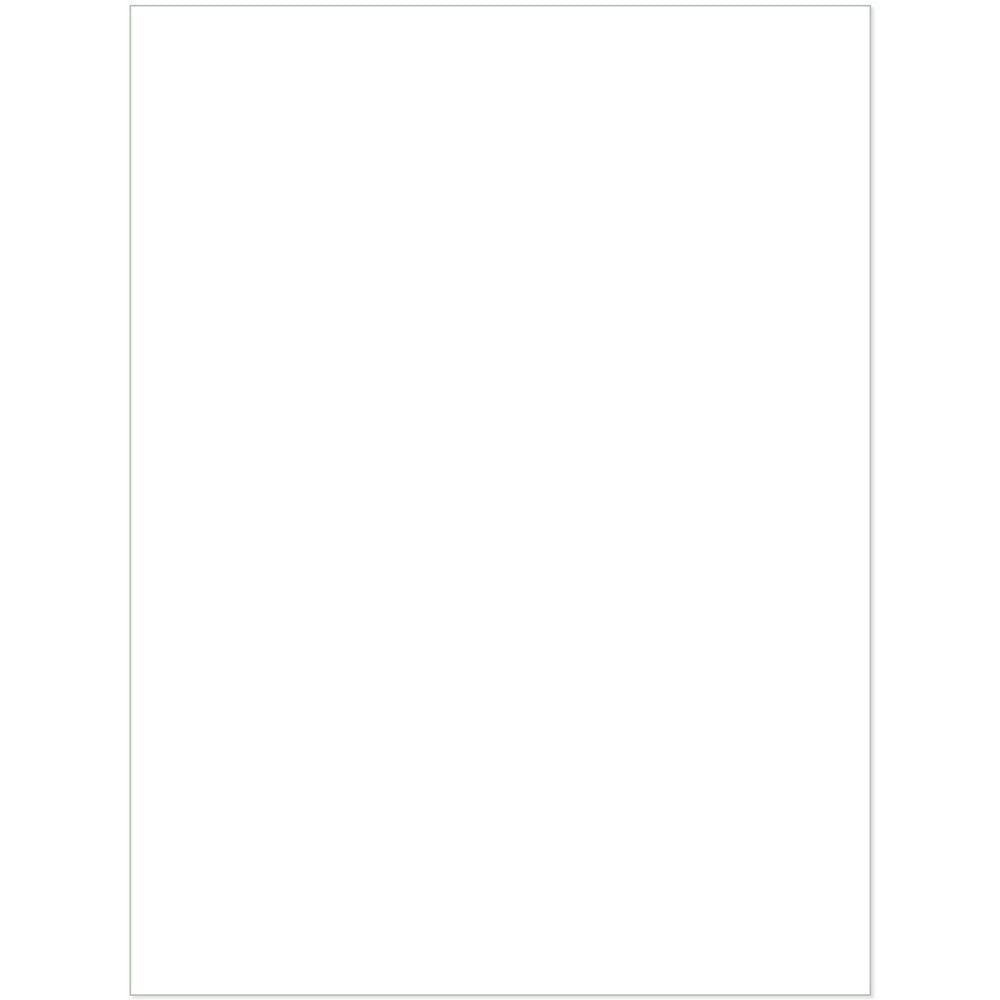 Customizable Blank White Labels 6 per Sheet (8.5 in x 11 in | 28 cm x ...