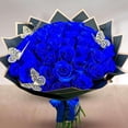 thumbnail image 1 of Customizable Blue Rose Bouquet #6, 1 of 1