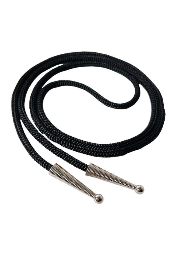 Customizable Bolotie Component with Metal Carved Pendant For Personalizing Accessory Neck Jewelry Craft Design