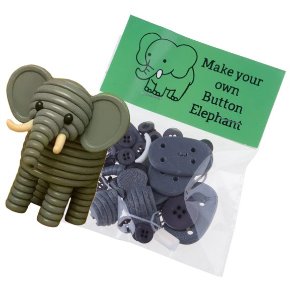 Customizable Button Artisanal Project Ornament Set Complete Materials for Craft Enthusiasts Unique Button Art Project