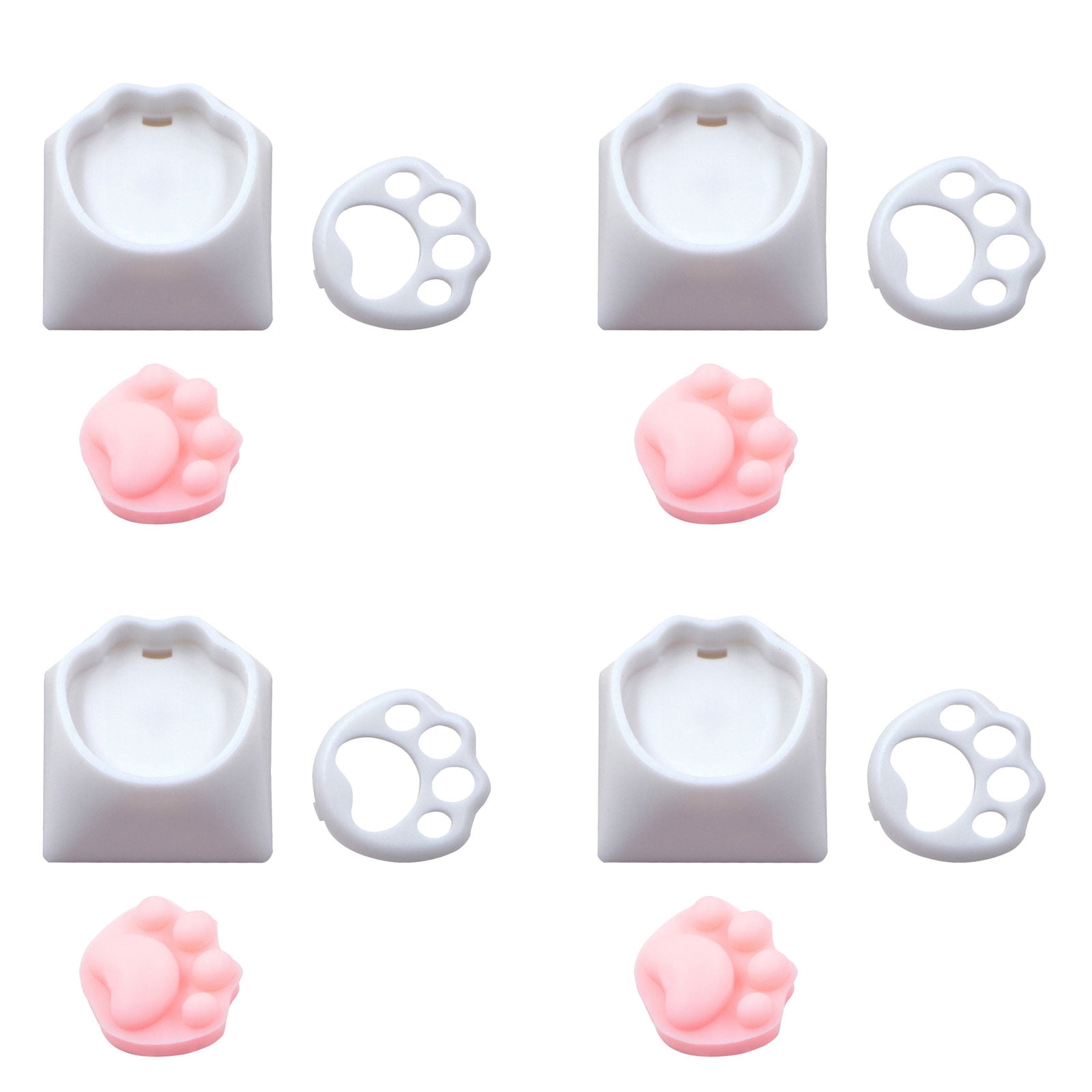 Customizable CatPaw Keycaps Scratch Resistant Surfaces Quick ...