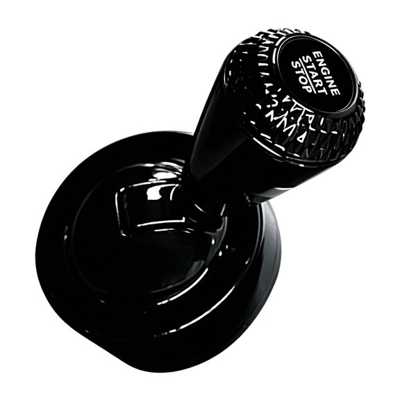 Customizable Chrome Vehicle Push Button Starter Handle Steering Wheel Control Lever For Installation And Unique Styling