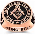 thumbnail image 1 of Customizable Class Rings Fully Personalized Class Rings for Men Class Rings 925 Sterling Silver Rings Men's Class Rings Class Rings for Men High School Size 5-15 Men's School Ring, 1 of 10