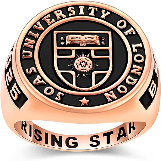 Customizable Class Rings Fully Personalized Class Rings for Men Gold ...