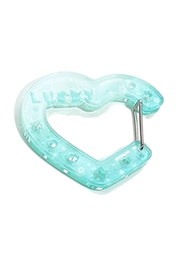 Customizable Clear Acrylic Love Keychain Trendy Design Handmade Decoration For Girls Gift Individualized Craft Jewelry Accessory