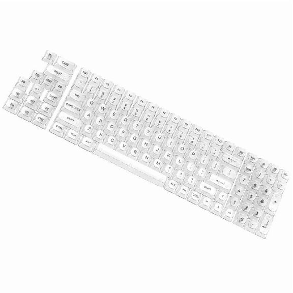 Customizable Clear Keycaps Backlit Key Caps for MX Mechanical Keyboards