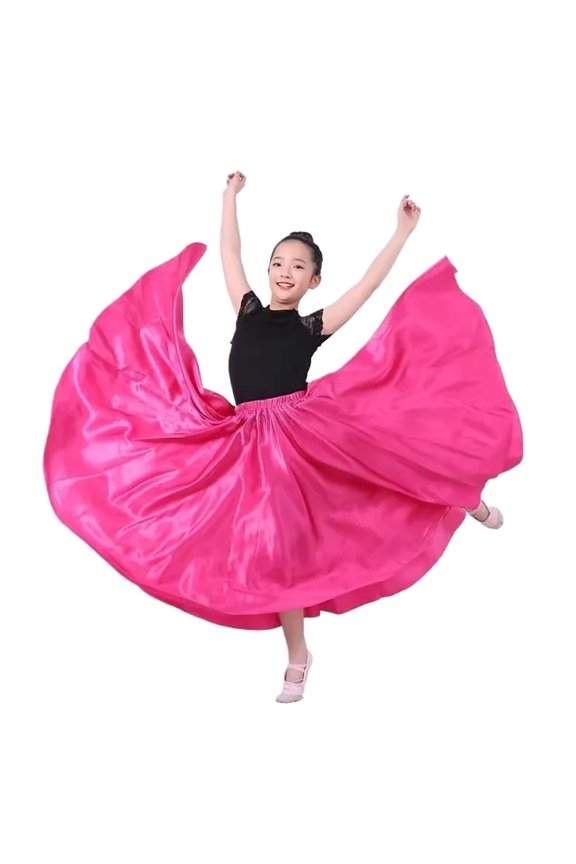 Customizable Colors, Patterns, Sizes, And Styles-dancer Dresses, Long Gypsy-style Dance For Girls