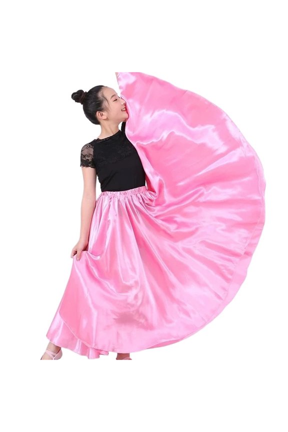 Customizable Colors, Patterns, Sizes, And Styles-dancer Dresses, Long Gypsy-style Dance For Girls
