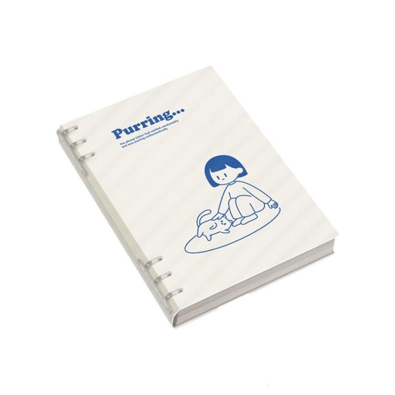 Customizable Covers Refillable Notebook Detachable Rings Binder A 5 B5 Notebook