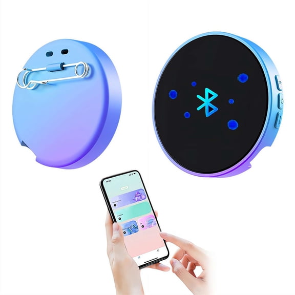 Customizable Digital Badge Pin with 1.85-Inch Touchscreen, Electronic E-Badge for Backpack, Photo/GIF/Video Display, USB-C Charging, Gift for Anime Fans Him Her