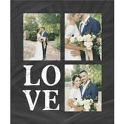 Customizable Fleece Photo Throw, 50x60, Collage Adult, Teen, Tween, Unisex, Walmart Custom, 1.15lbs.