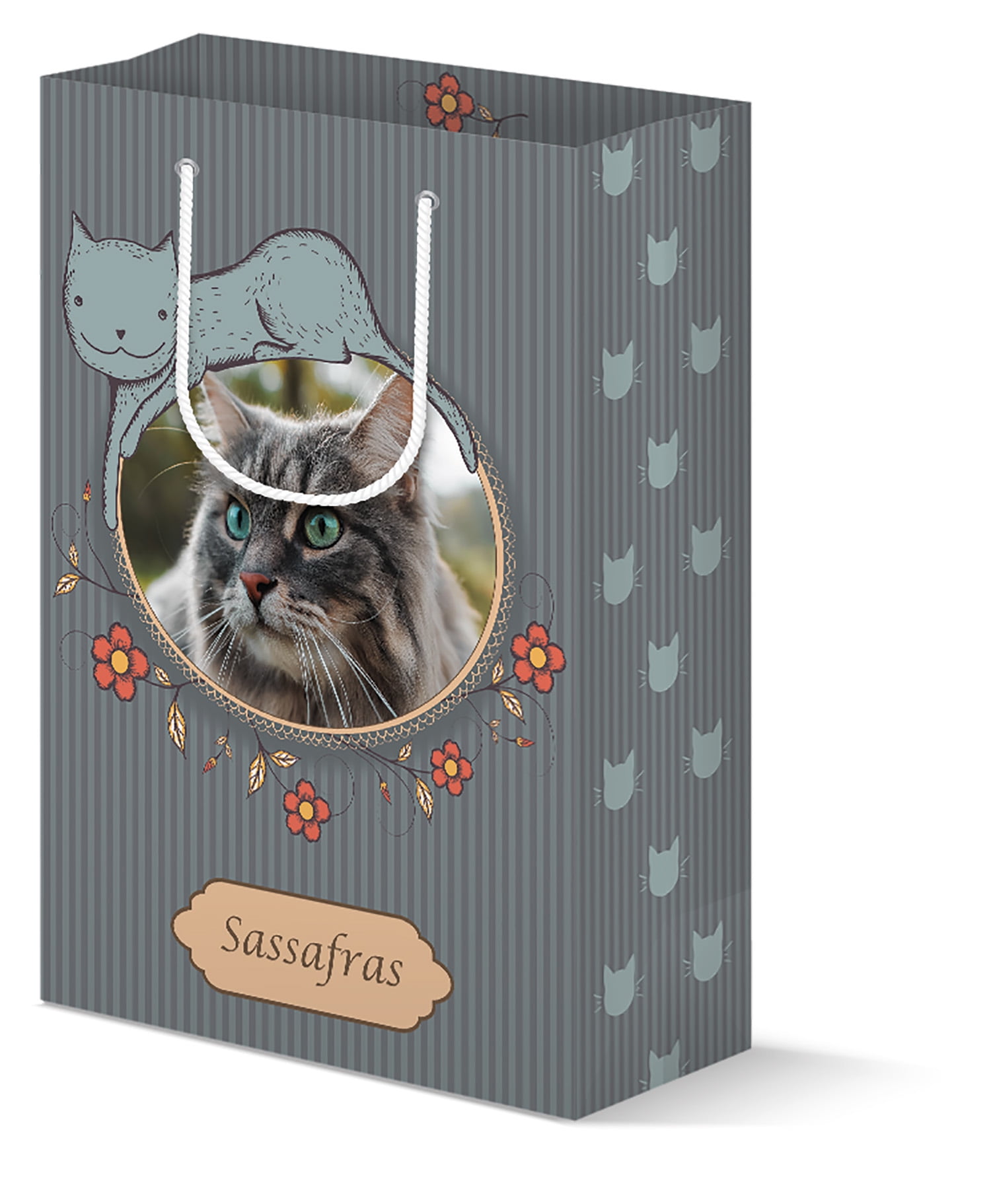 Customizable Gift Bag with Matte Lamination
