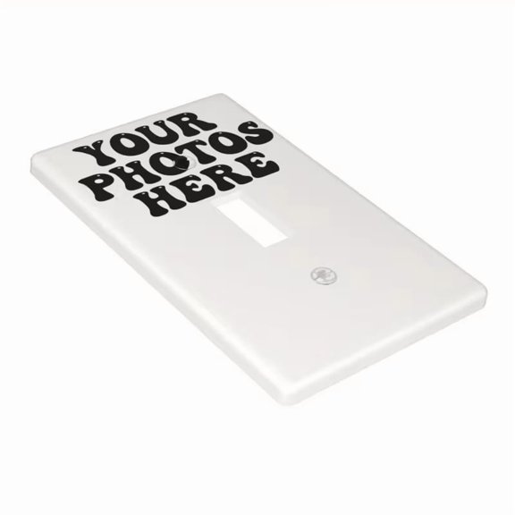 Customizable Heat Resistant Toggle Switch Wall Plate - Personalize Your Home Decor