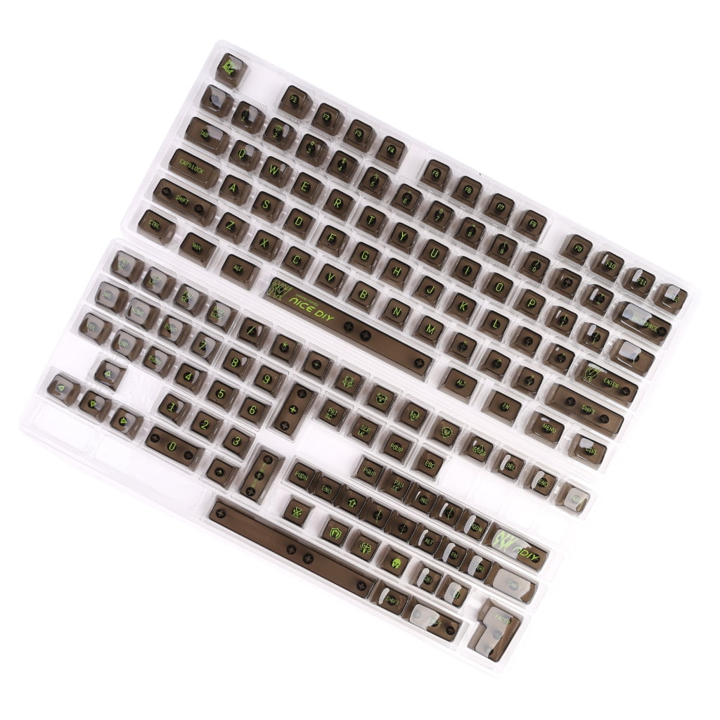 Customizable Keycaps Set for Switches, 61/68/75/84//98/104/108 Mechanical Keyboards Caps