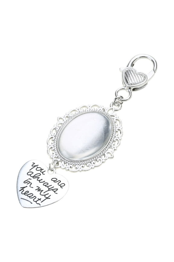 Customizable Lacy Frame Picture Brooch Photo Frame Lapel Pin Oval Brooch Handmade Jewelry Gift for Wedding Party