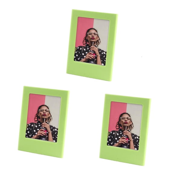 Customizable Magnetic Pictures Frame For 3.5inch Photos Measurements Adjustable Refrigerator Display For Camera Prints