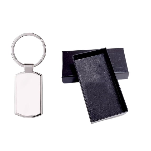 Customizable Metal Photo Keychain With Engraved Text In Gift Box For Keys Bag Paper B 8.2X2.5cm Personalized Memorial Gift For All Season